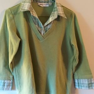 Rebecca Malone sweater green